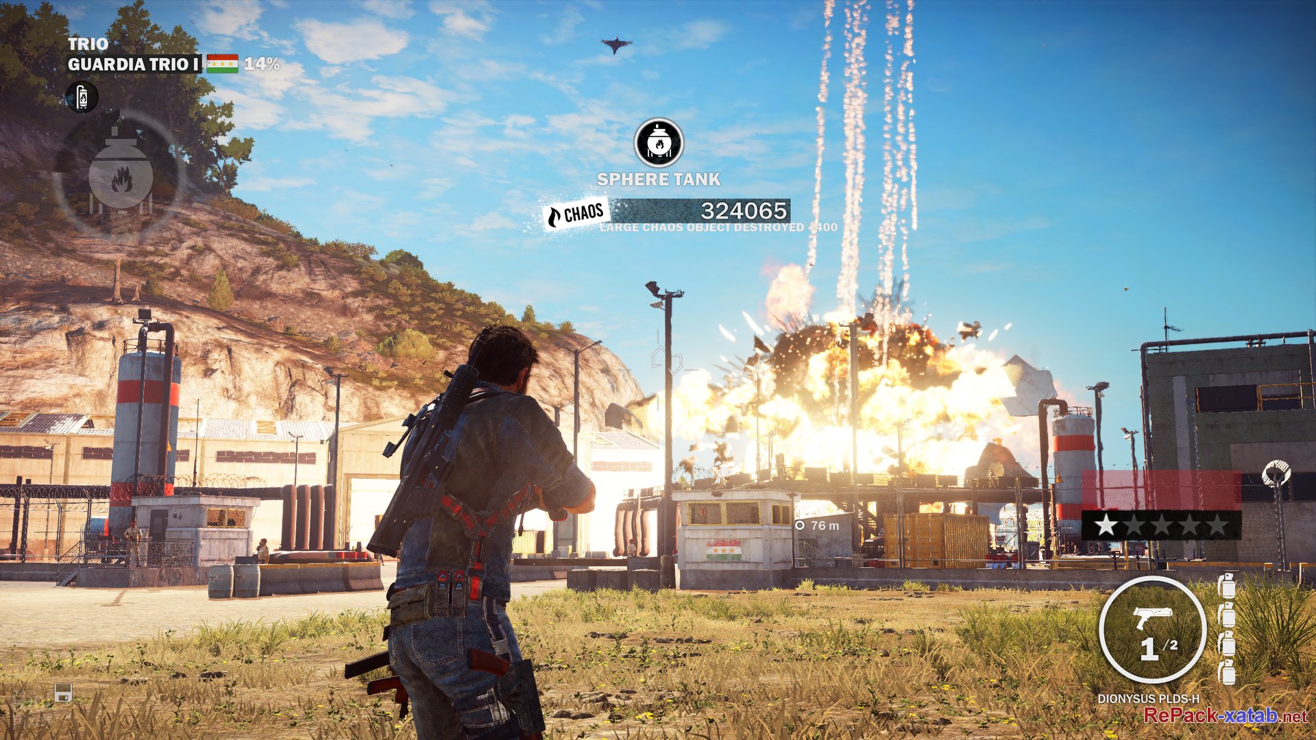 Скачать Just Cause 3 [v 1.05 + 12 DLC] RePack от xatab через торрент  бесплатно